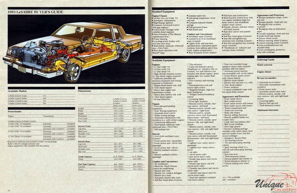 1983 Buick Full-Line All Models Brochure Page 16